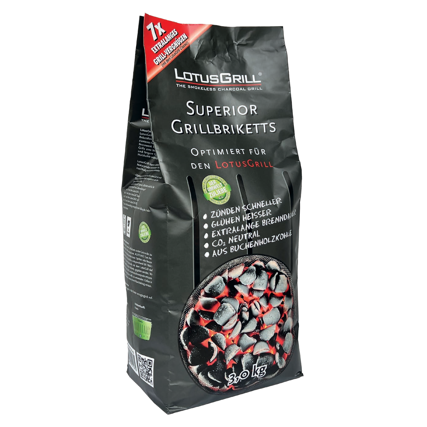 LotusGrill Grillbriketts 3 kg