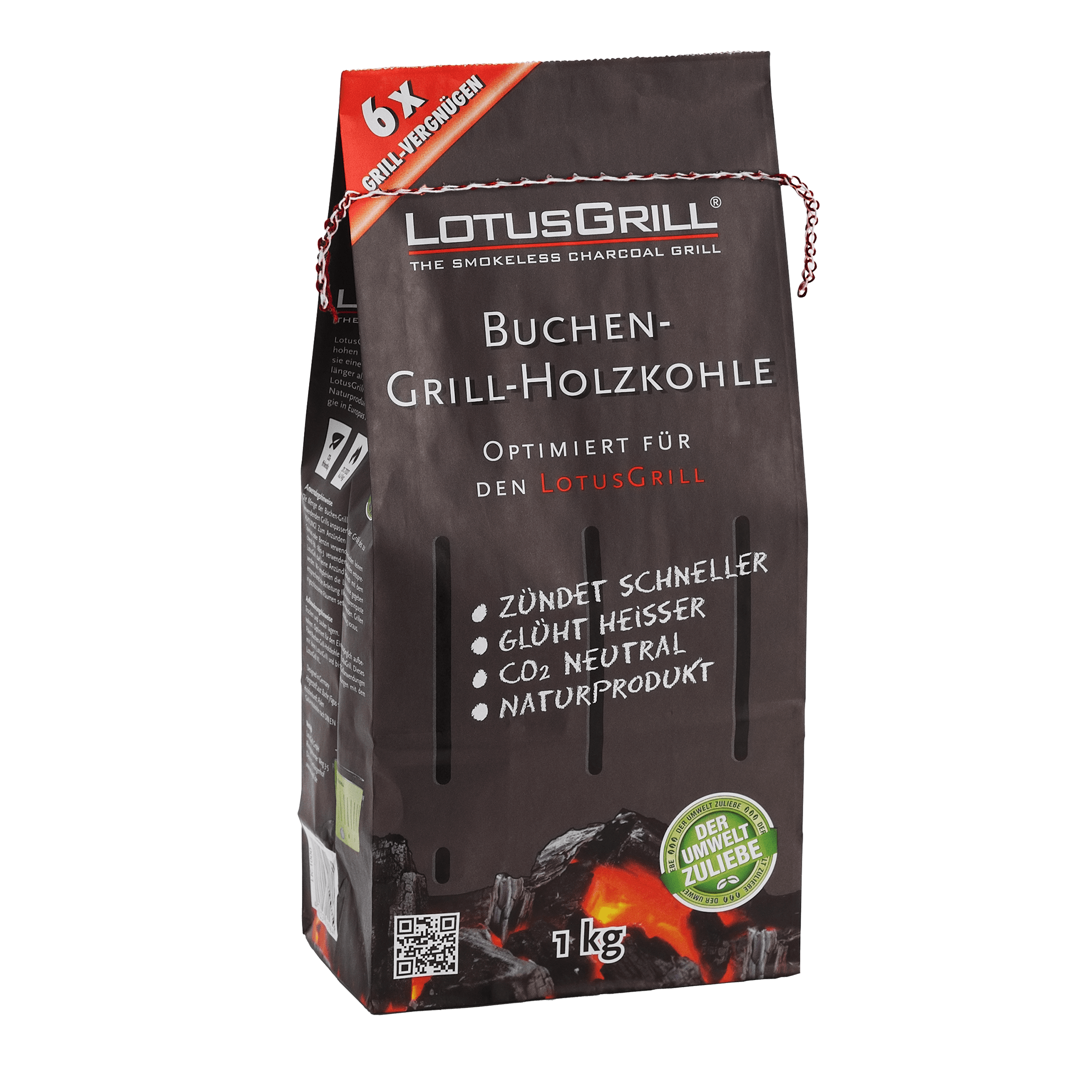 Buchenholzkohle 2,5 kg