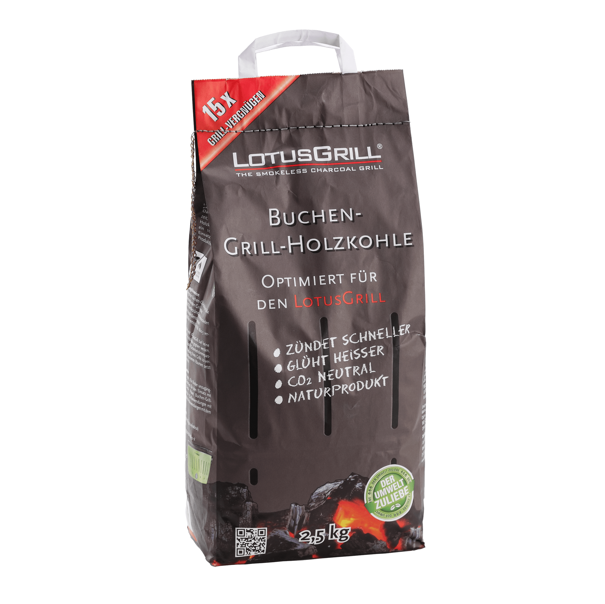 Buchenholzkohle 2,5 kg
