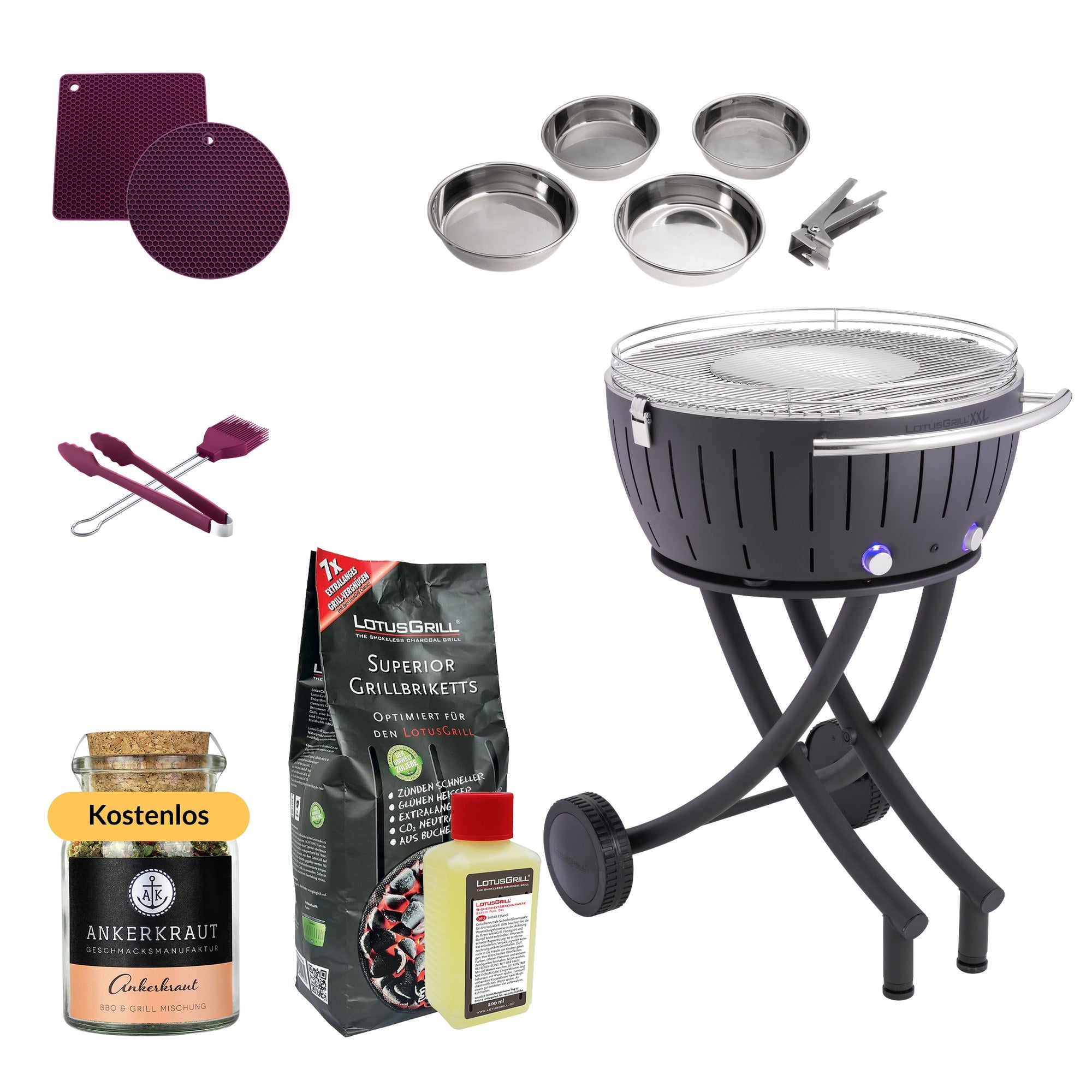 LotusGrill - Gourmet-Set XXL