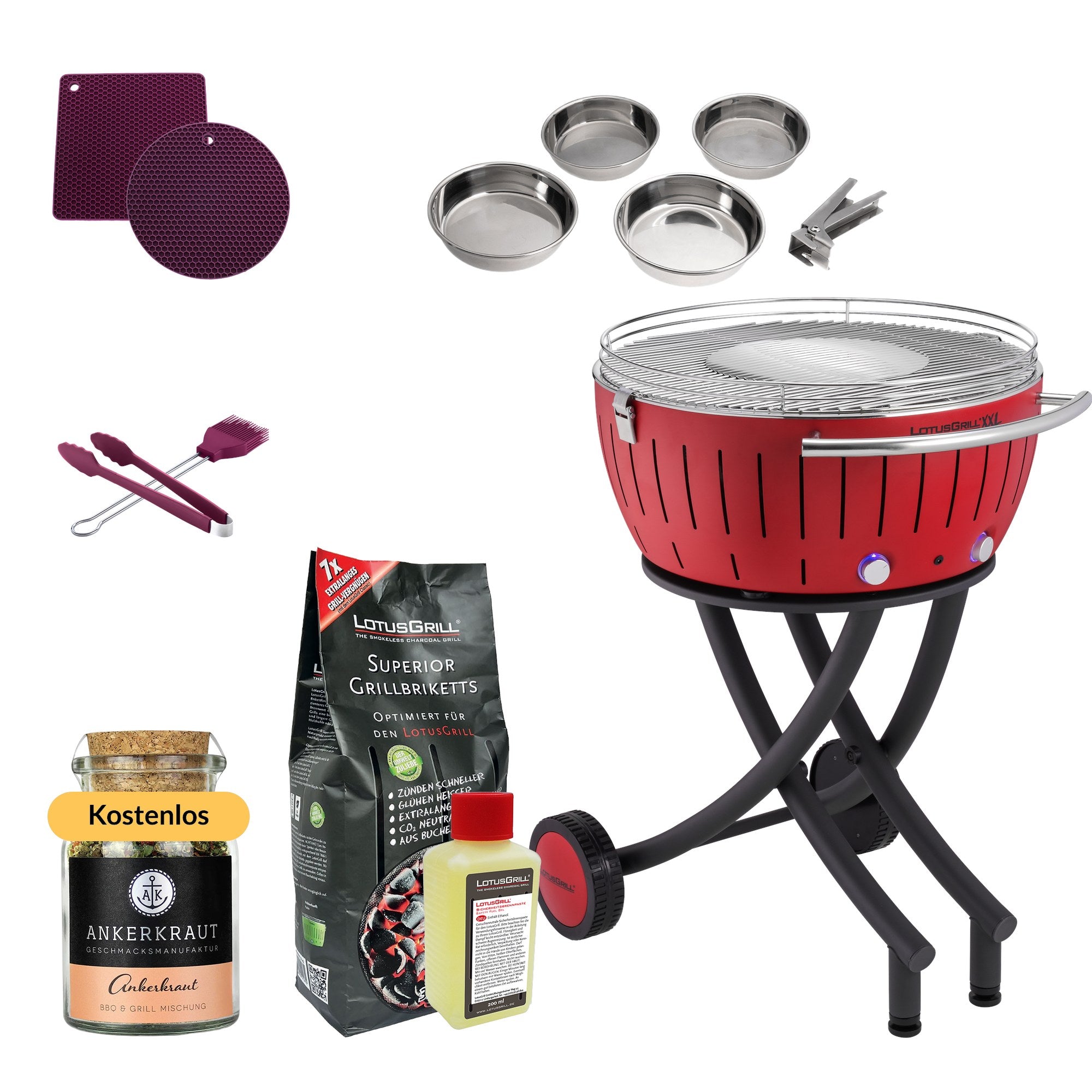 LotusGrill - Gourmet-Set XXL