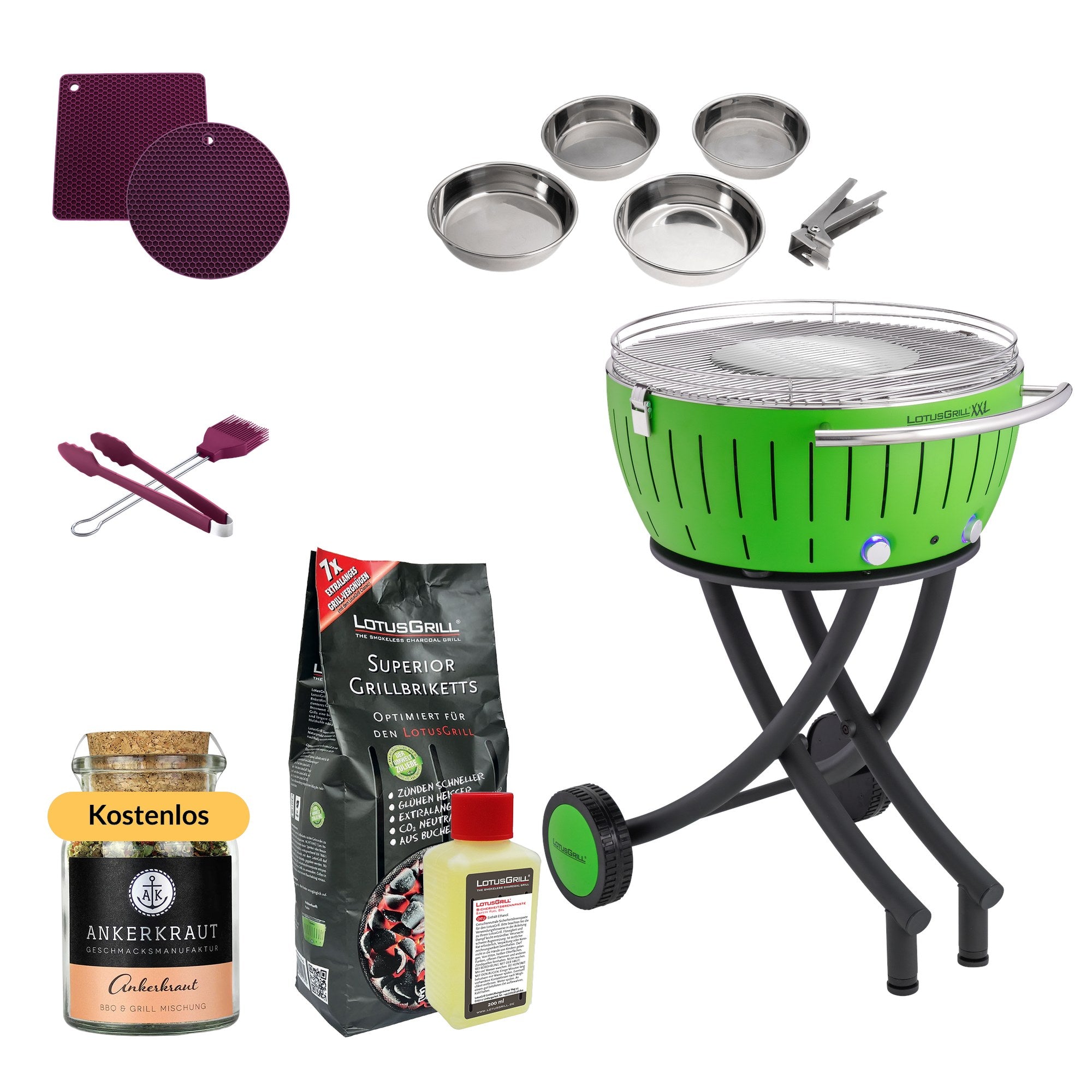 LotusGrill - Gourmet-Set XXL