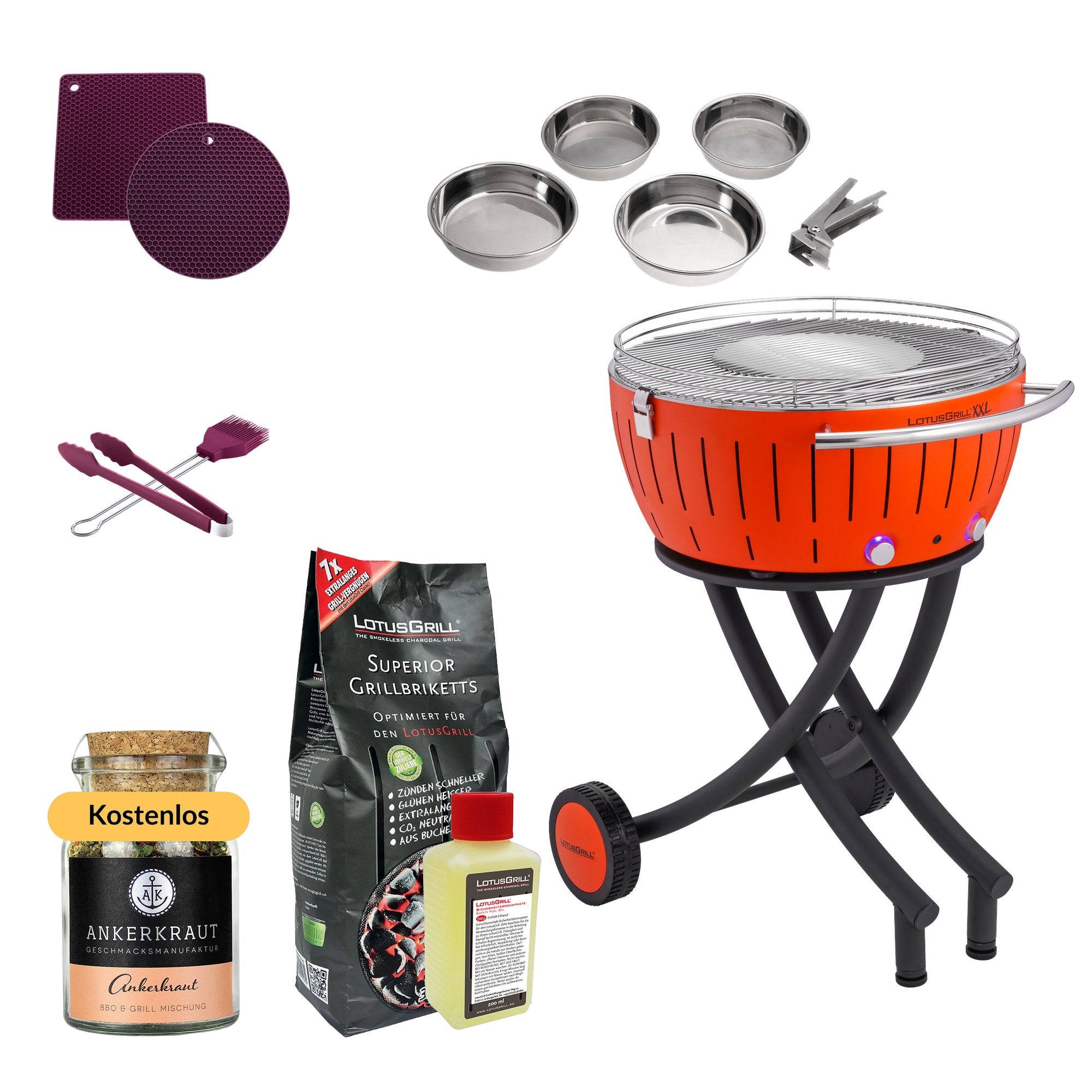 LotusGrill - Gourmet-Set XXL