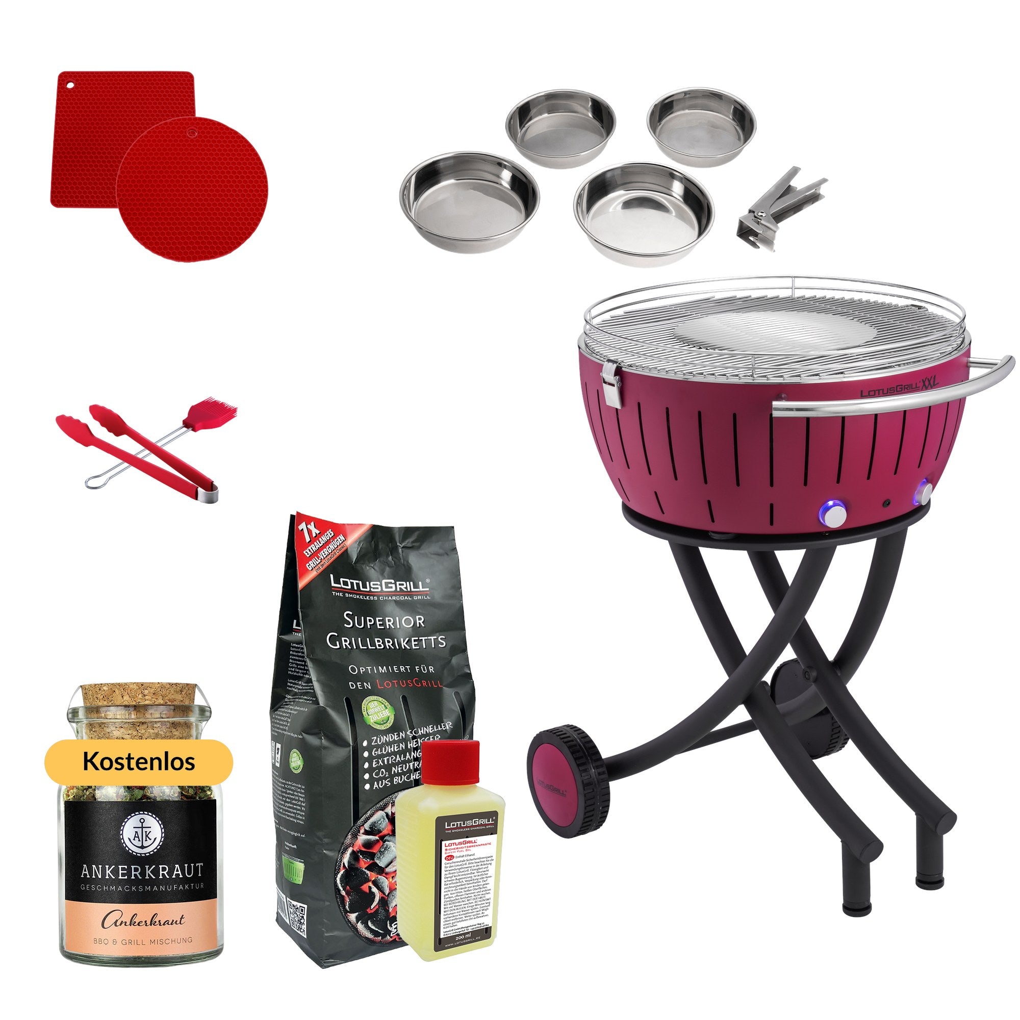 LotusGrill - Gourmet-Set XXL