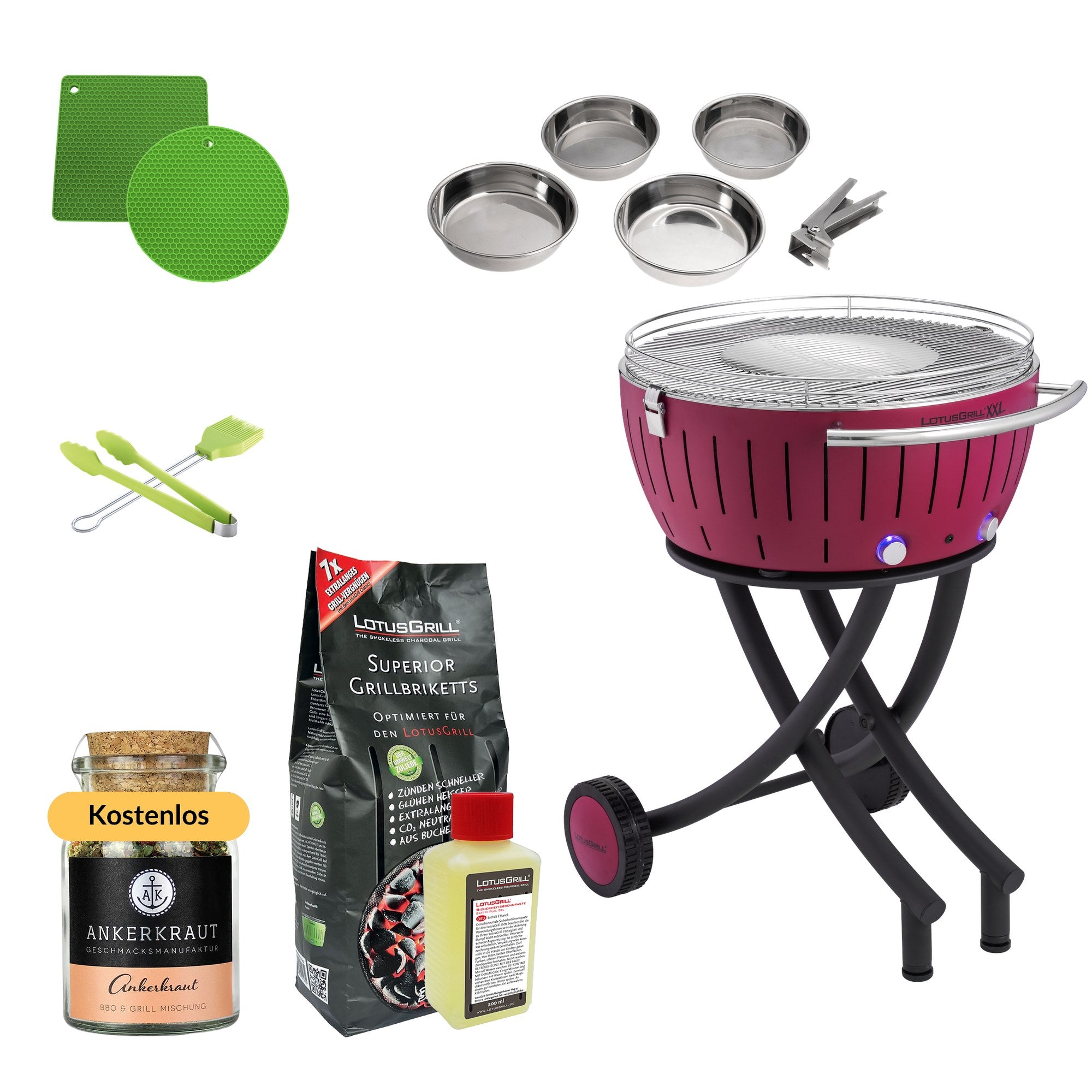 LotusGrill - Gourmet-Set XXL