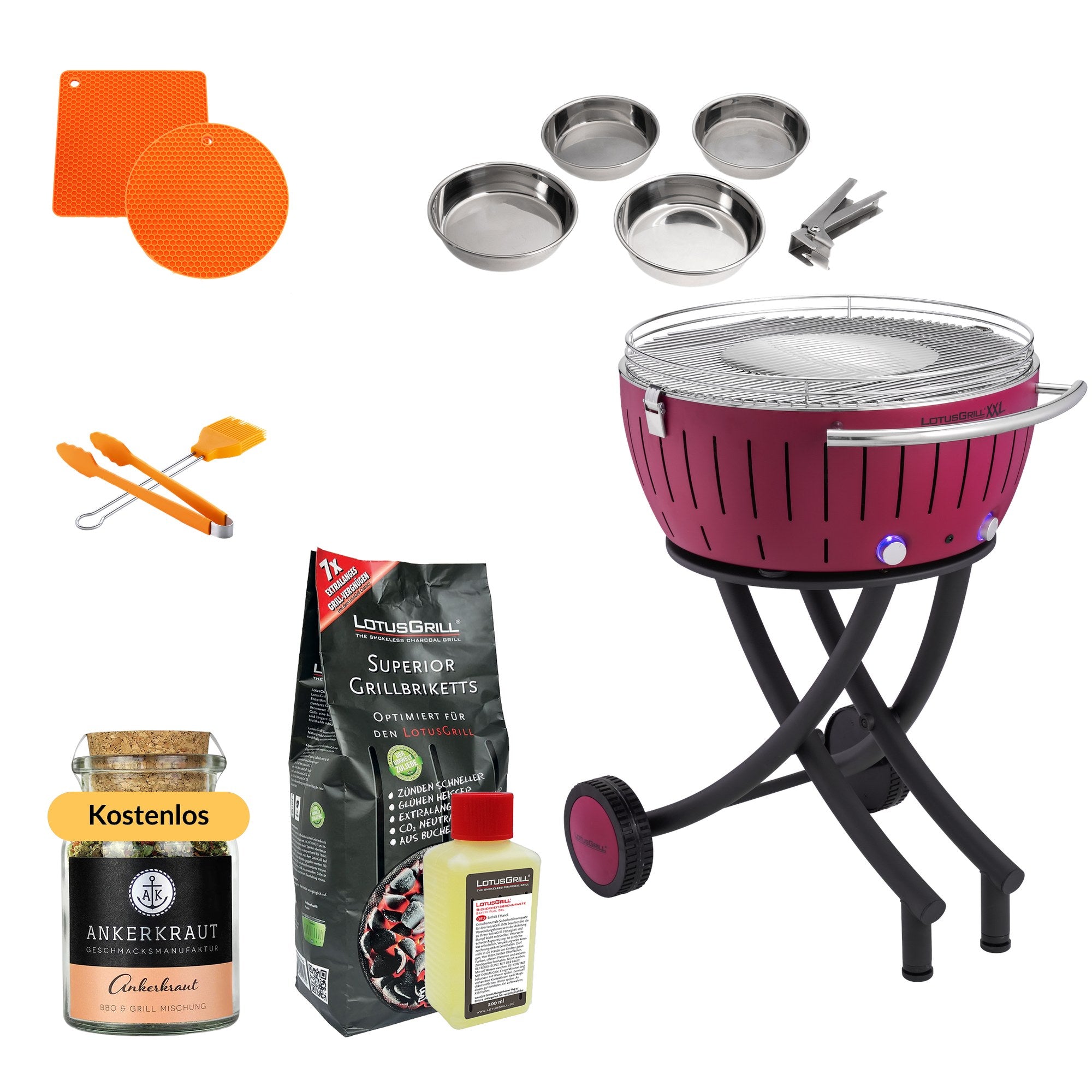 LotusGrill - Gourmet-Set XXL