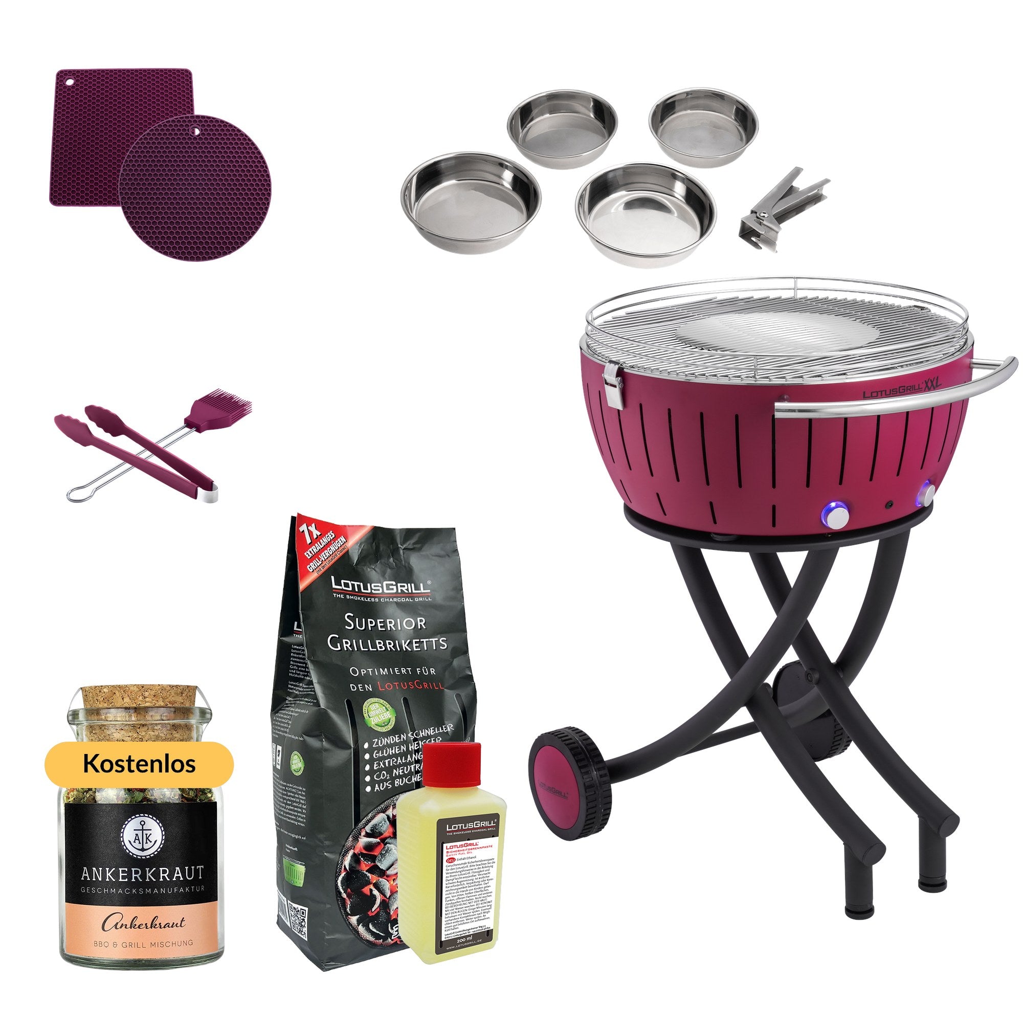 LotusGrill - Gourmet-Set XXL