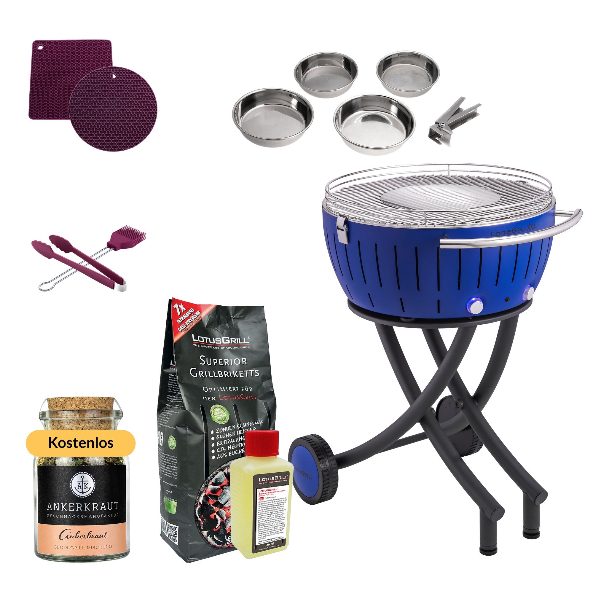 LotusGrill - Gourmet-Set XXL