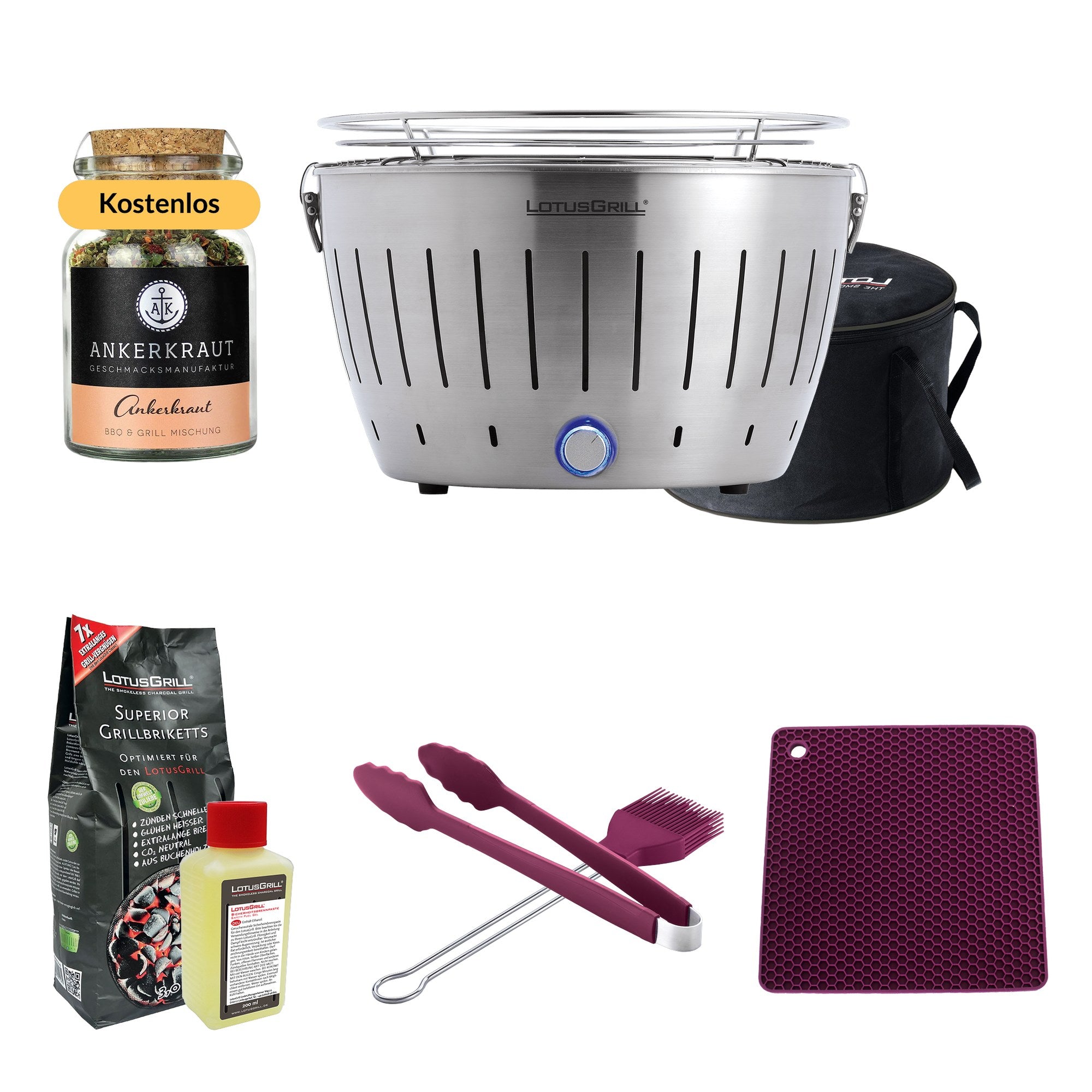 LotusGrill - Komfort-Set