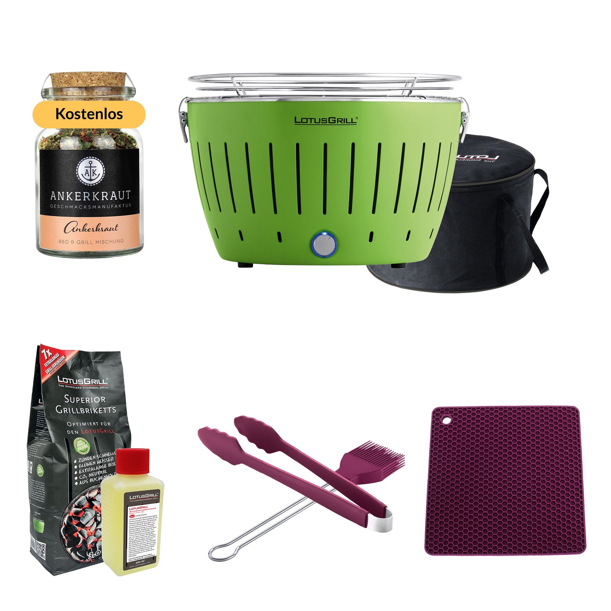 LotusGrill - Komfort-Set