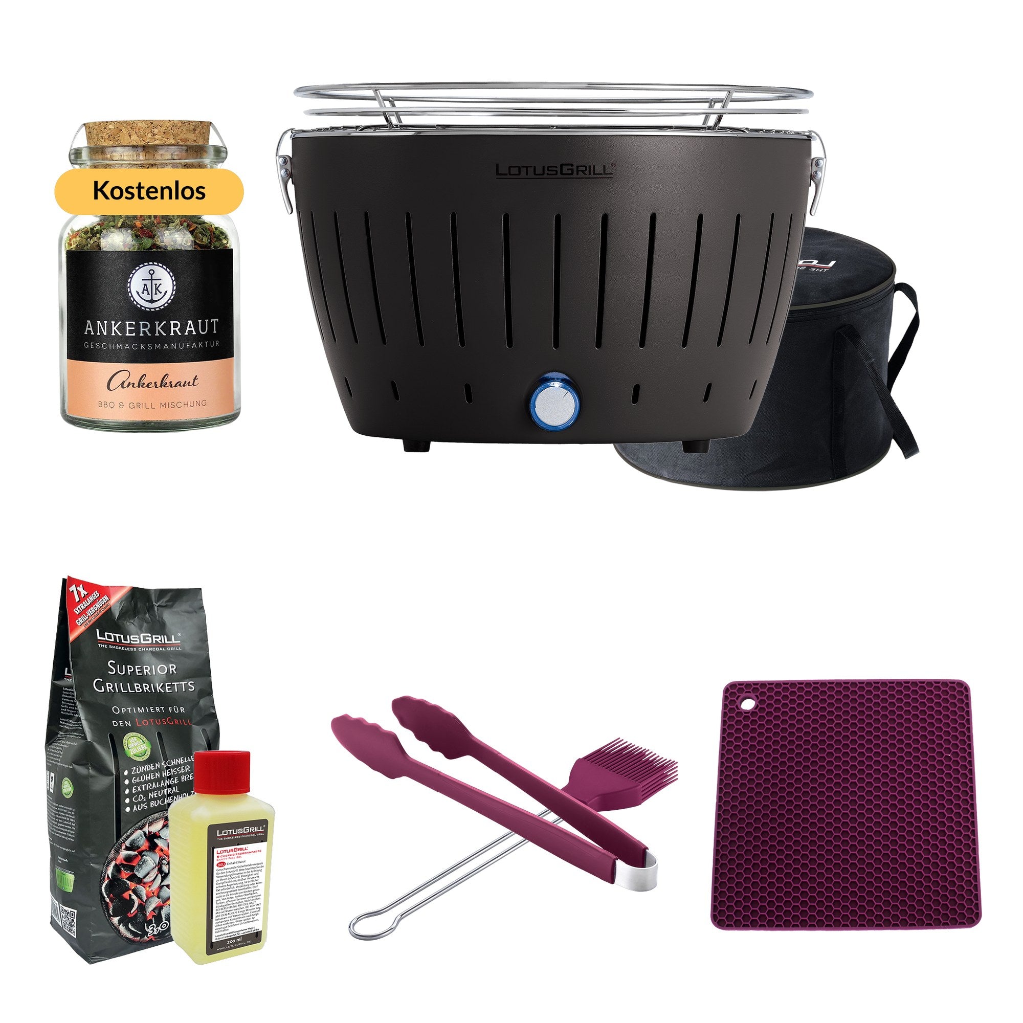 LotusGrill - Komfort-Set