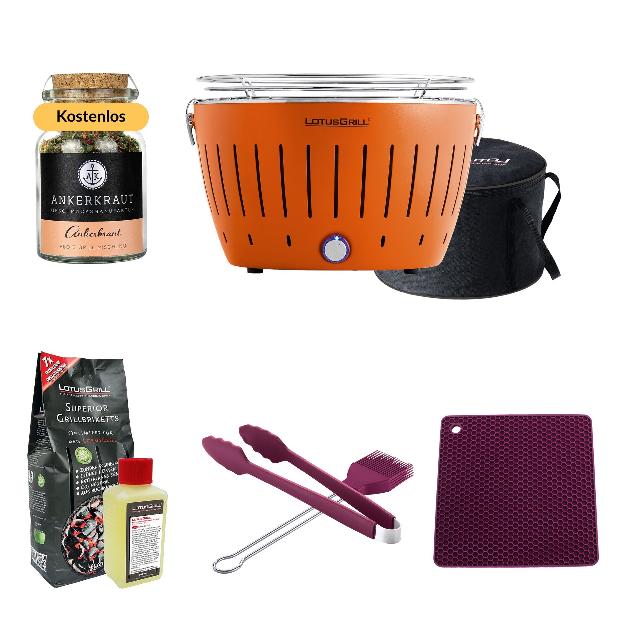 LotusGrill - Komfort-Set