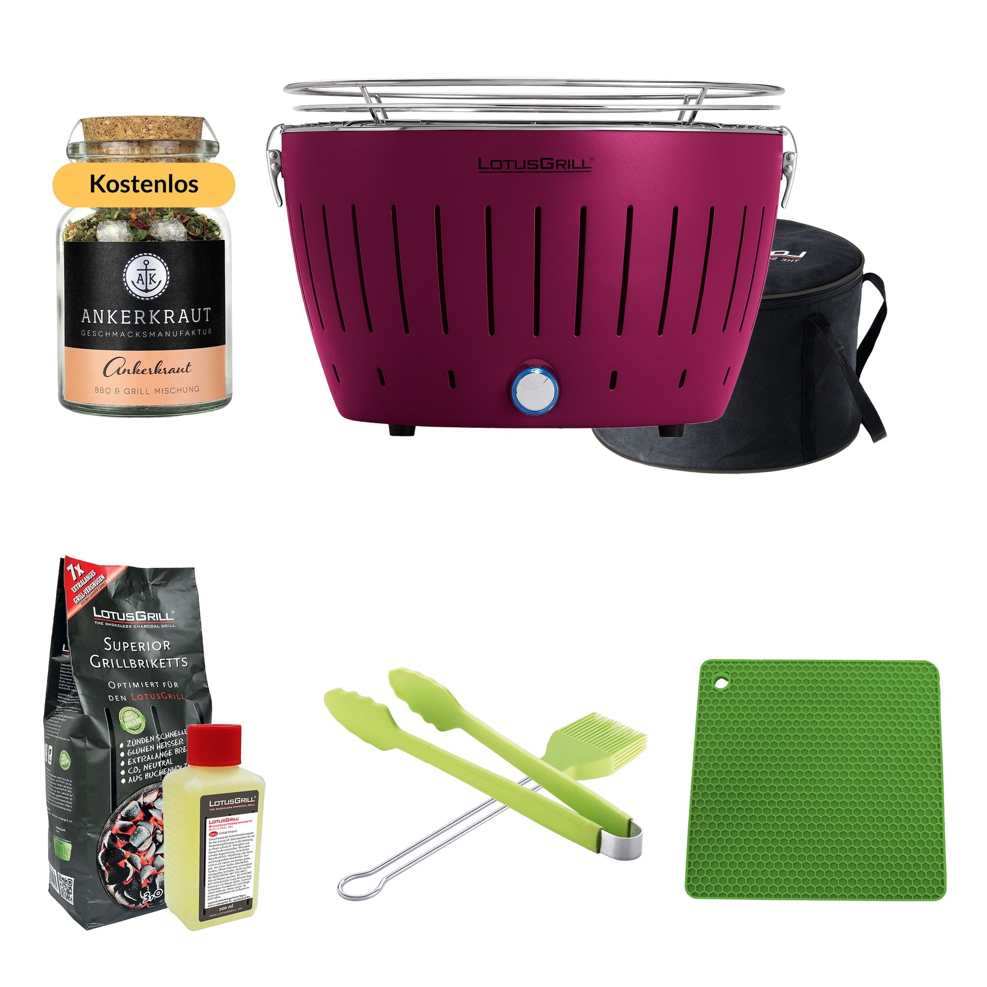 LotusGrill - Komfort-Set