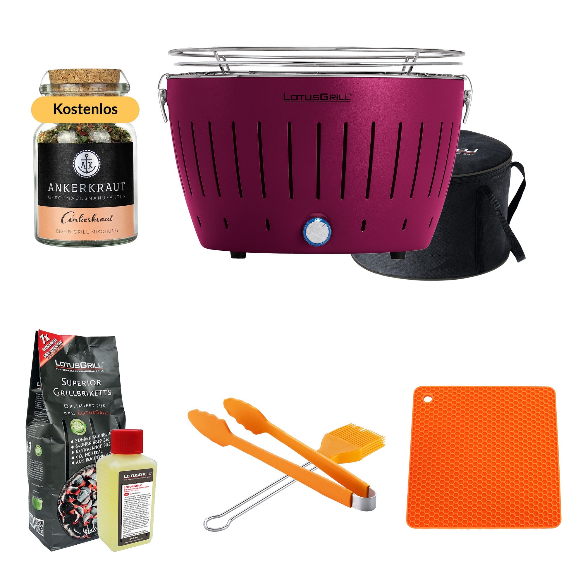 LotusGrill - Komfort-Set
