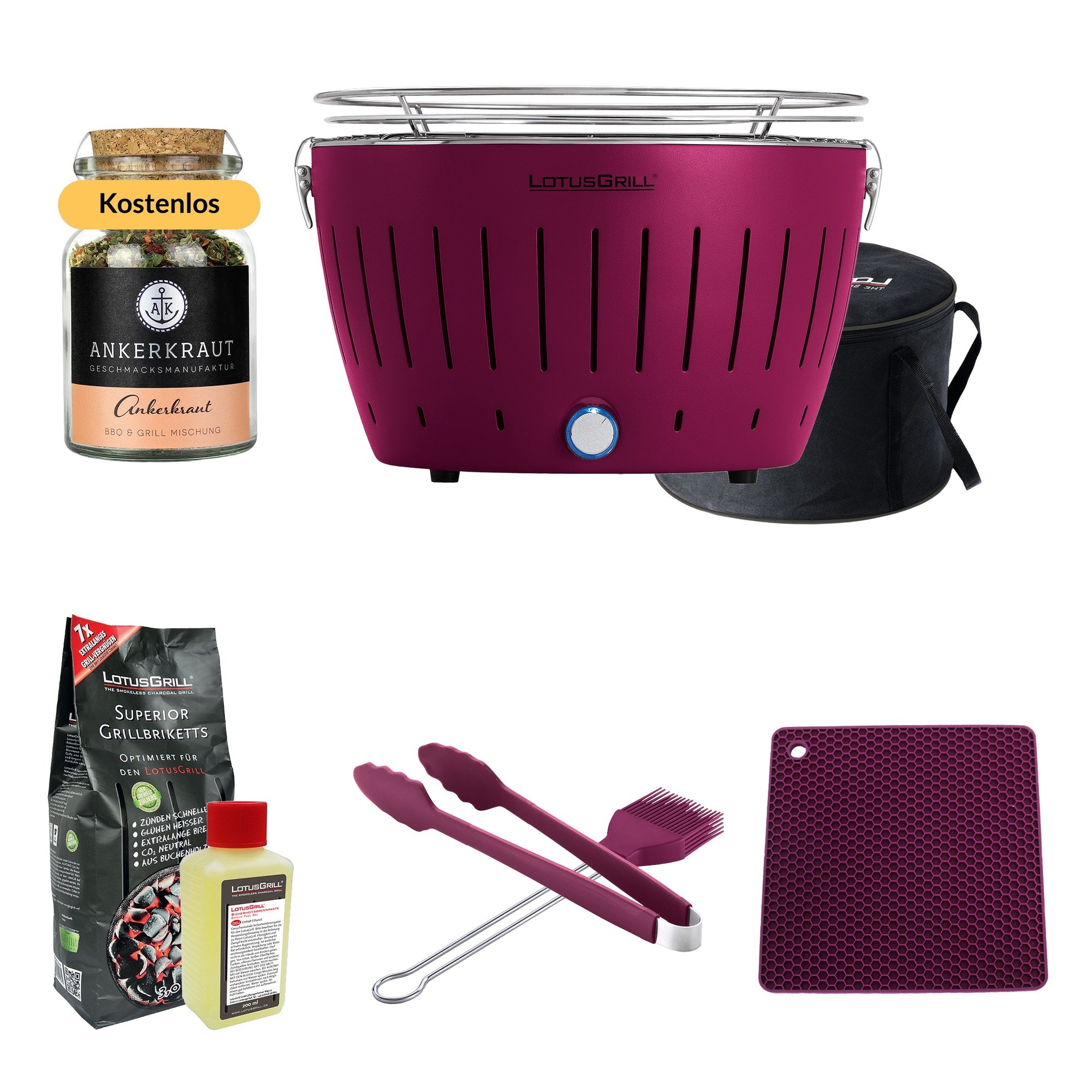 LotusGrill - Komfort-Set