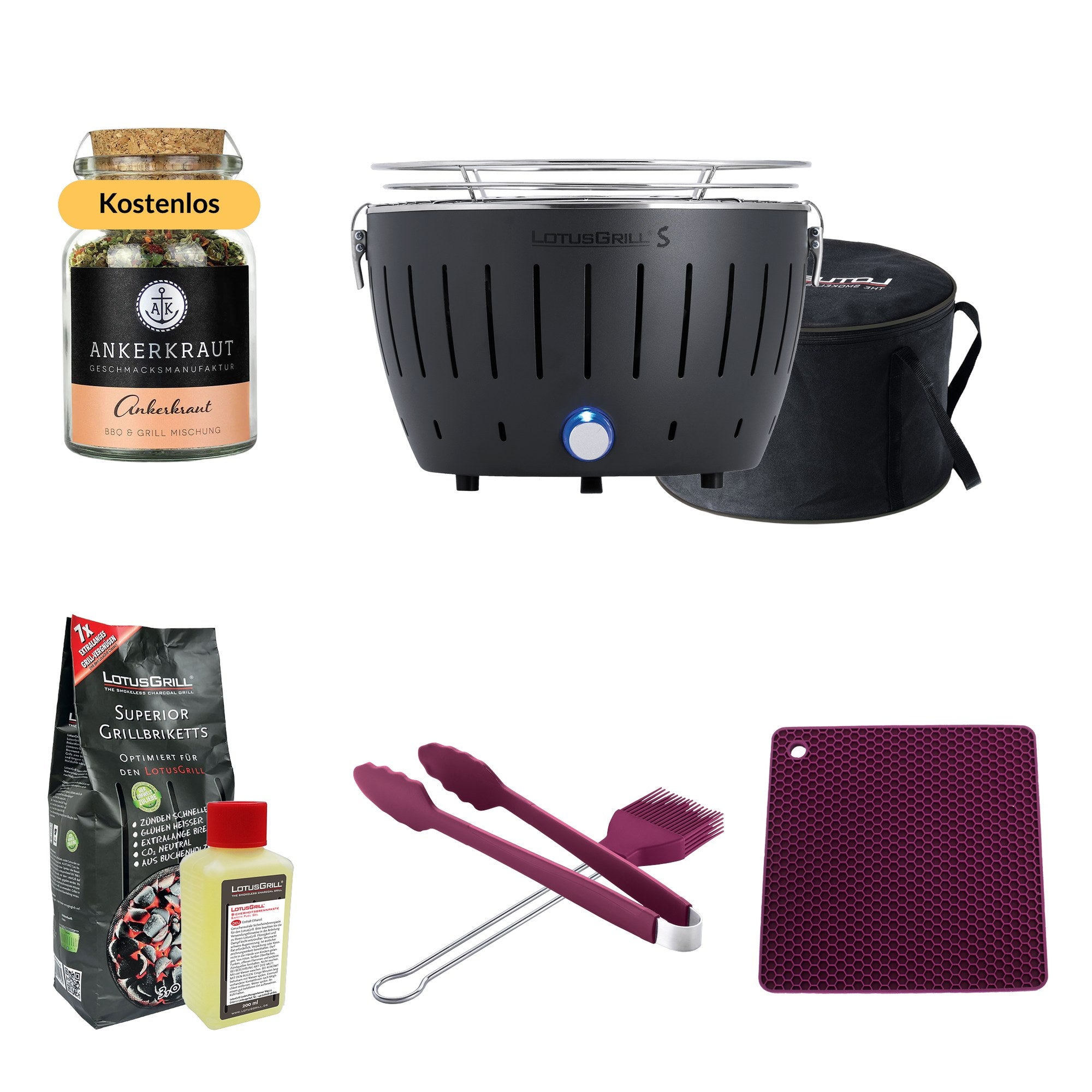 LotusGrill - Komfort-Set