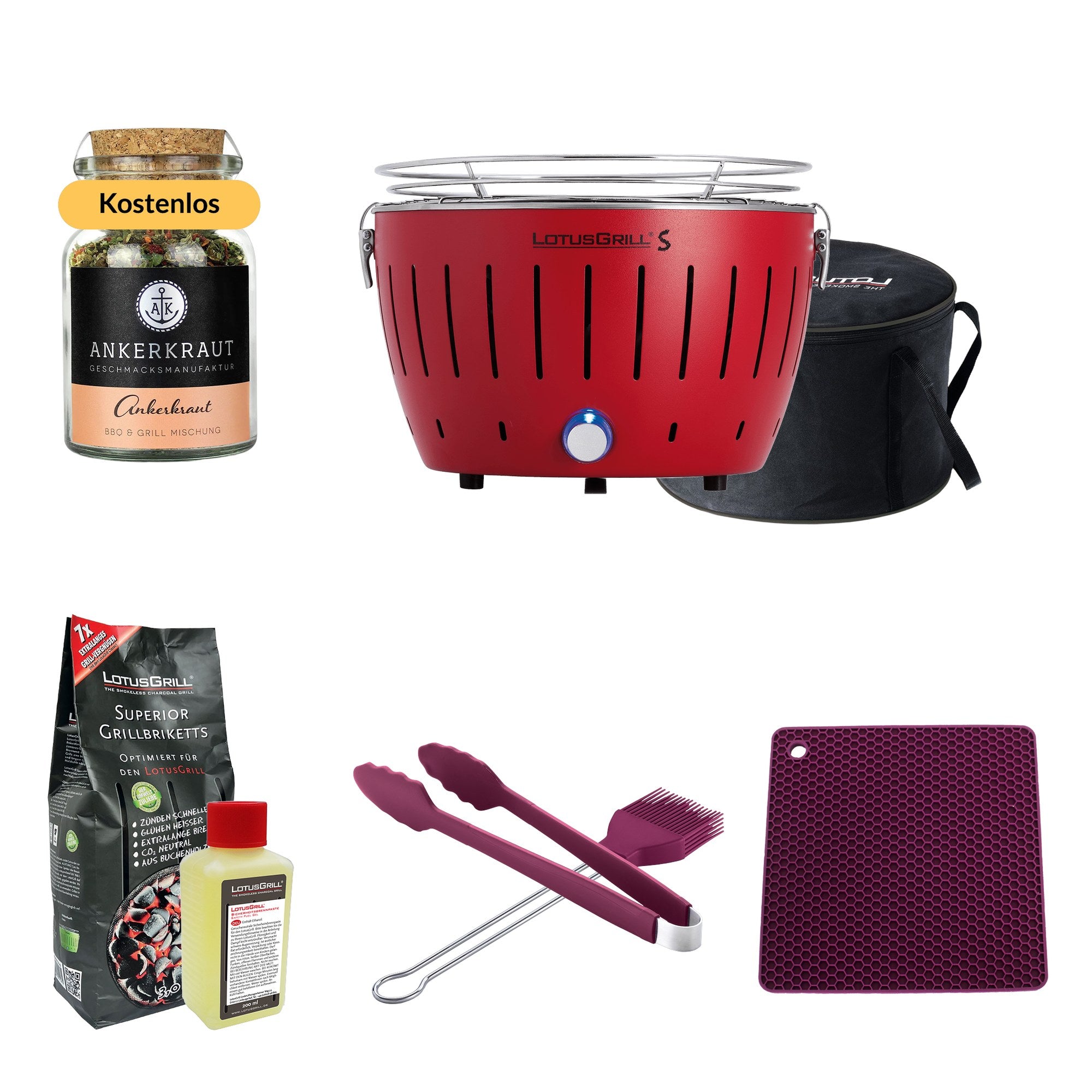 LotusGrill - Komfort-Set
