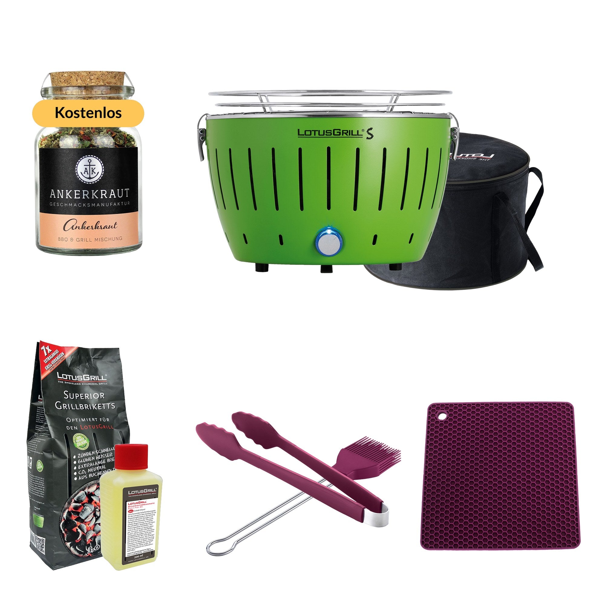 LotusGrill - Komfort-Set