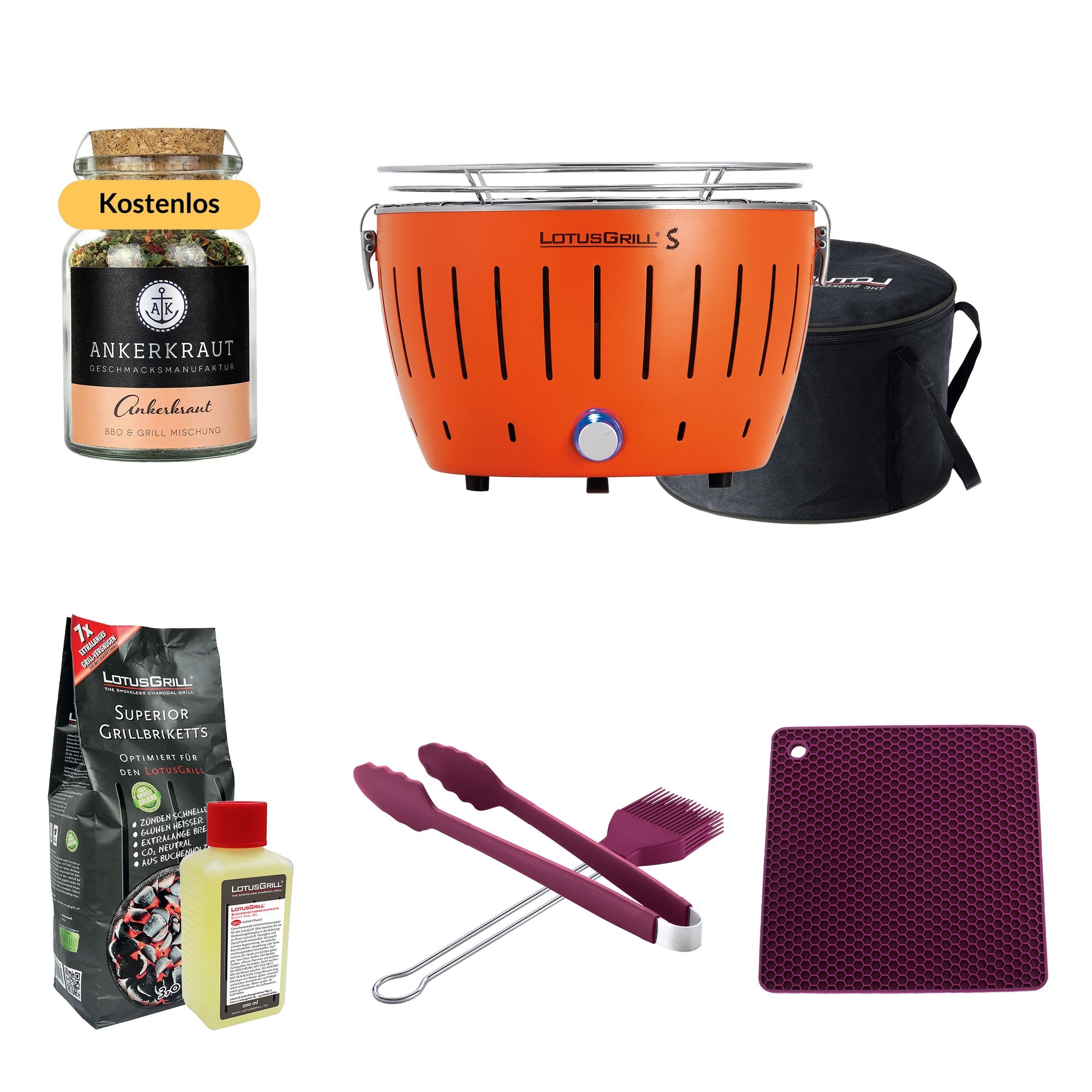 LotusGrill - Komfort-Set