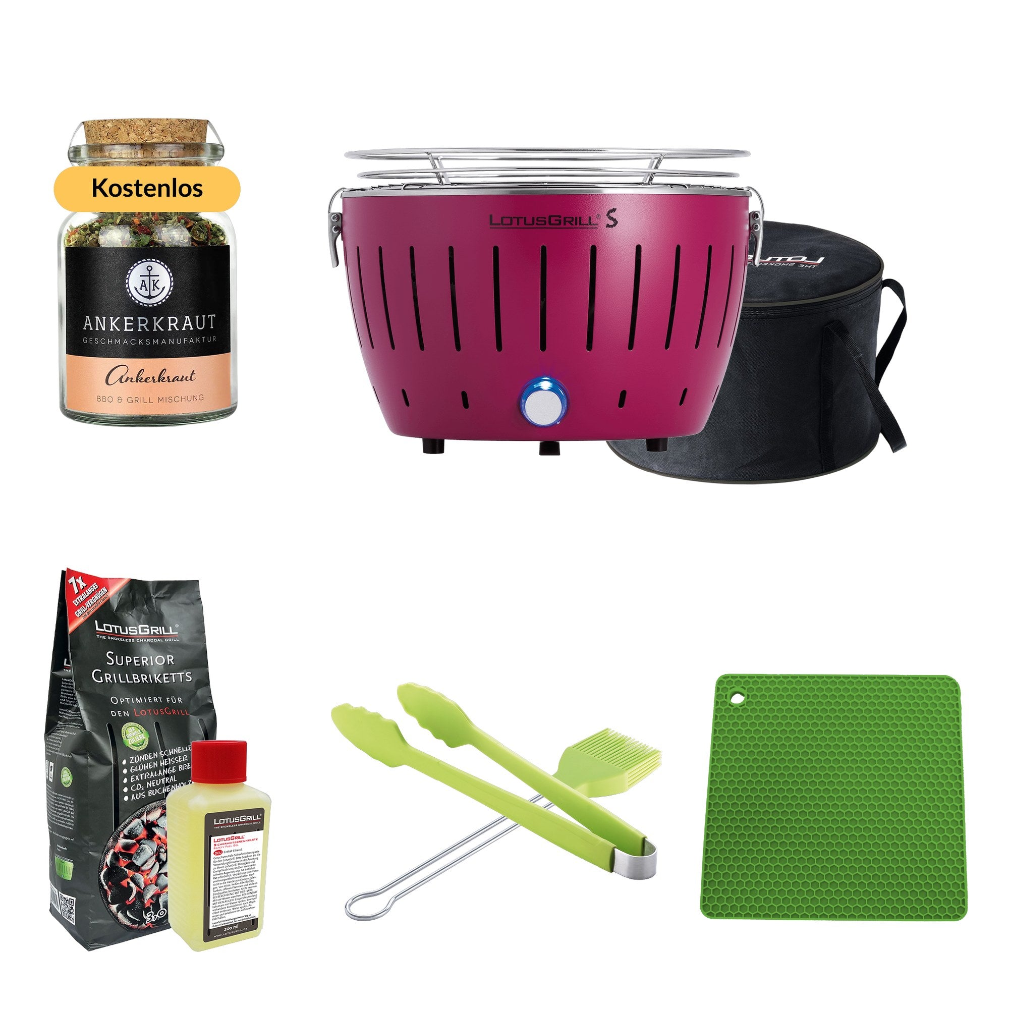 LotusGrill - Komfort-Set