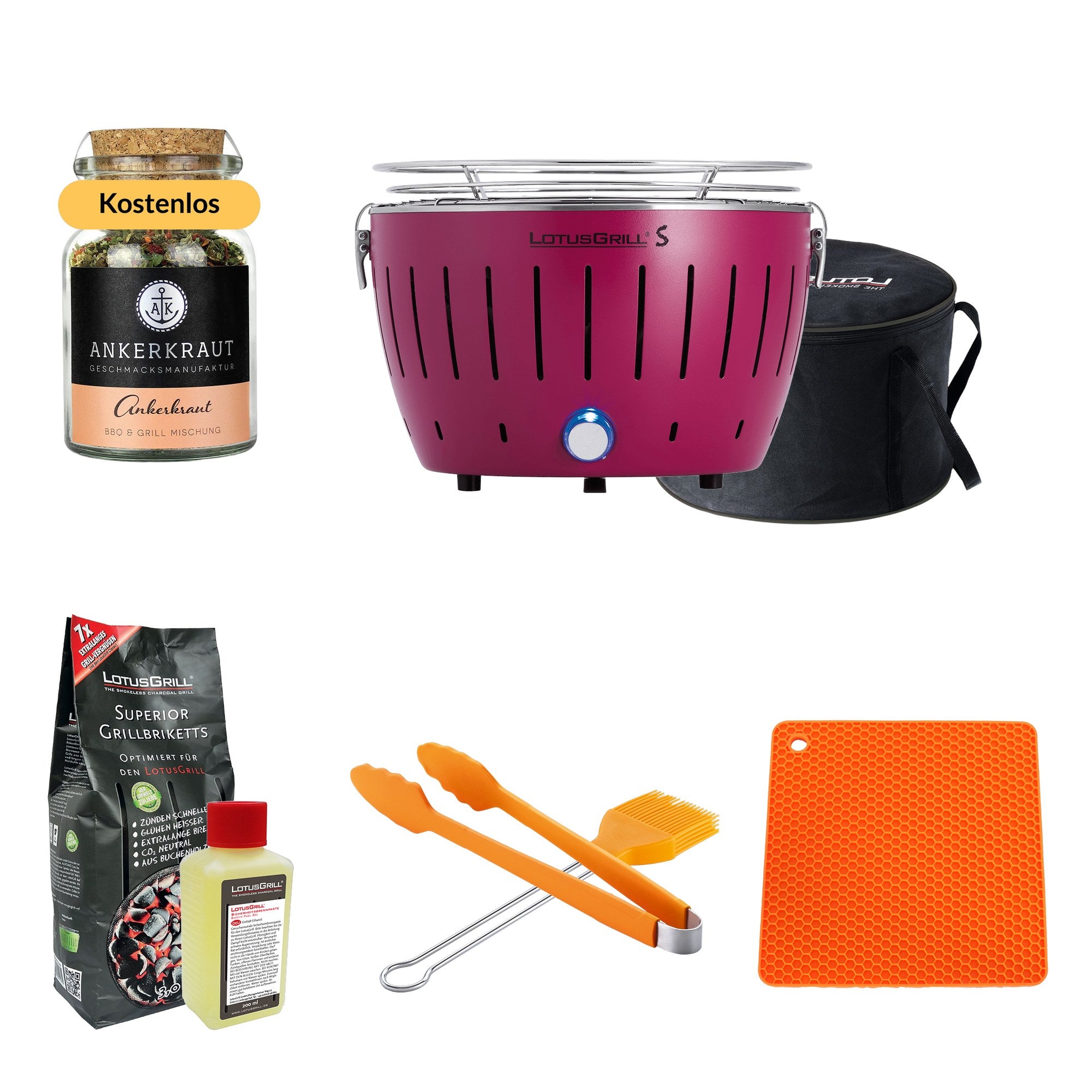 LotusGrill - Komfort-Set