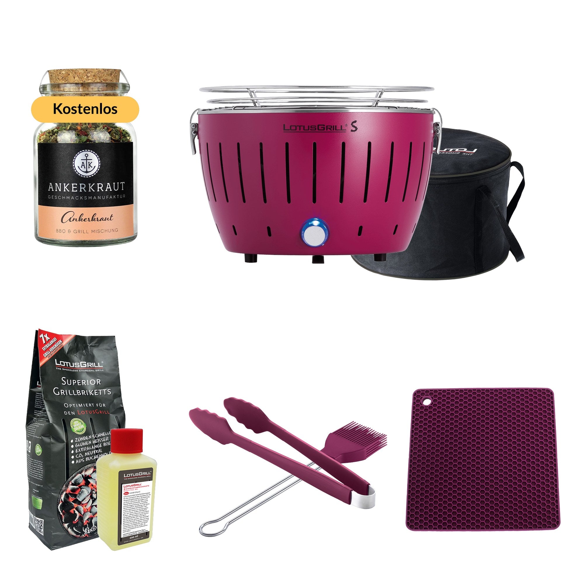 LotusGrill - Komfort-Set