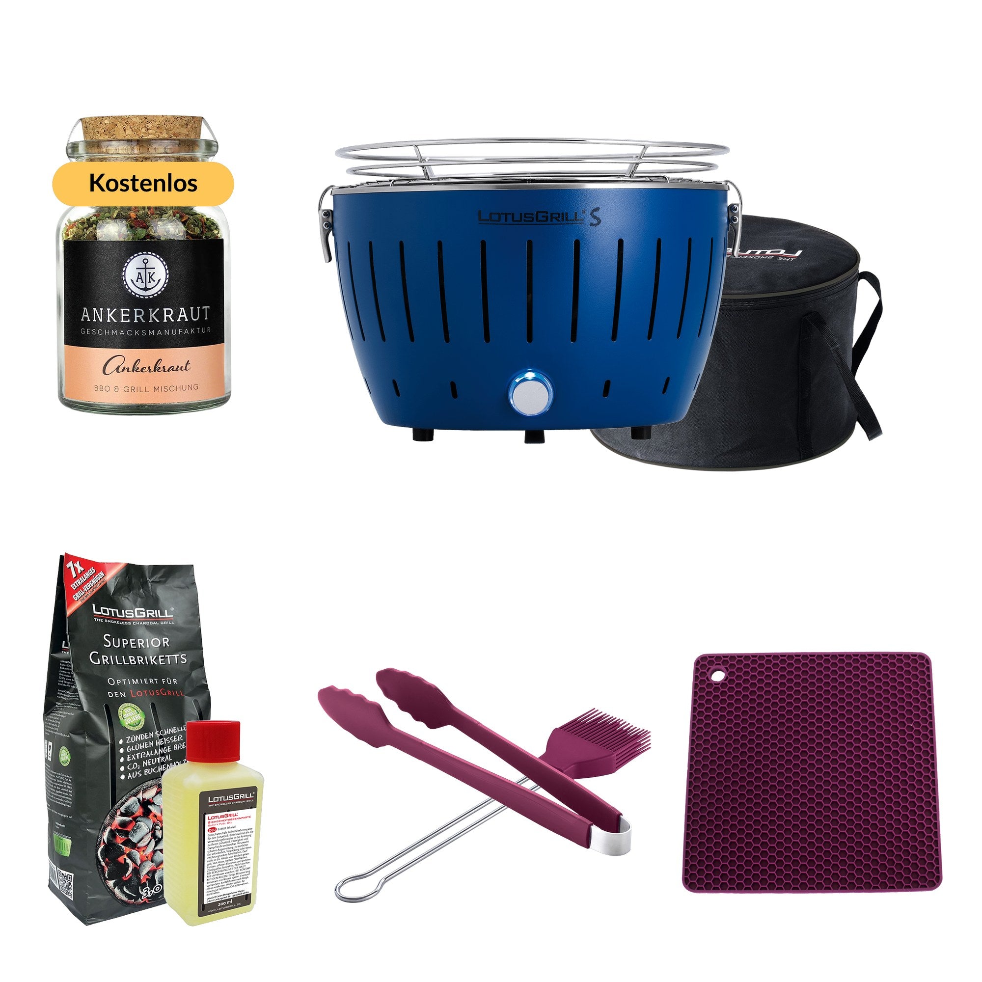 LotusGrill - Komfort-Set