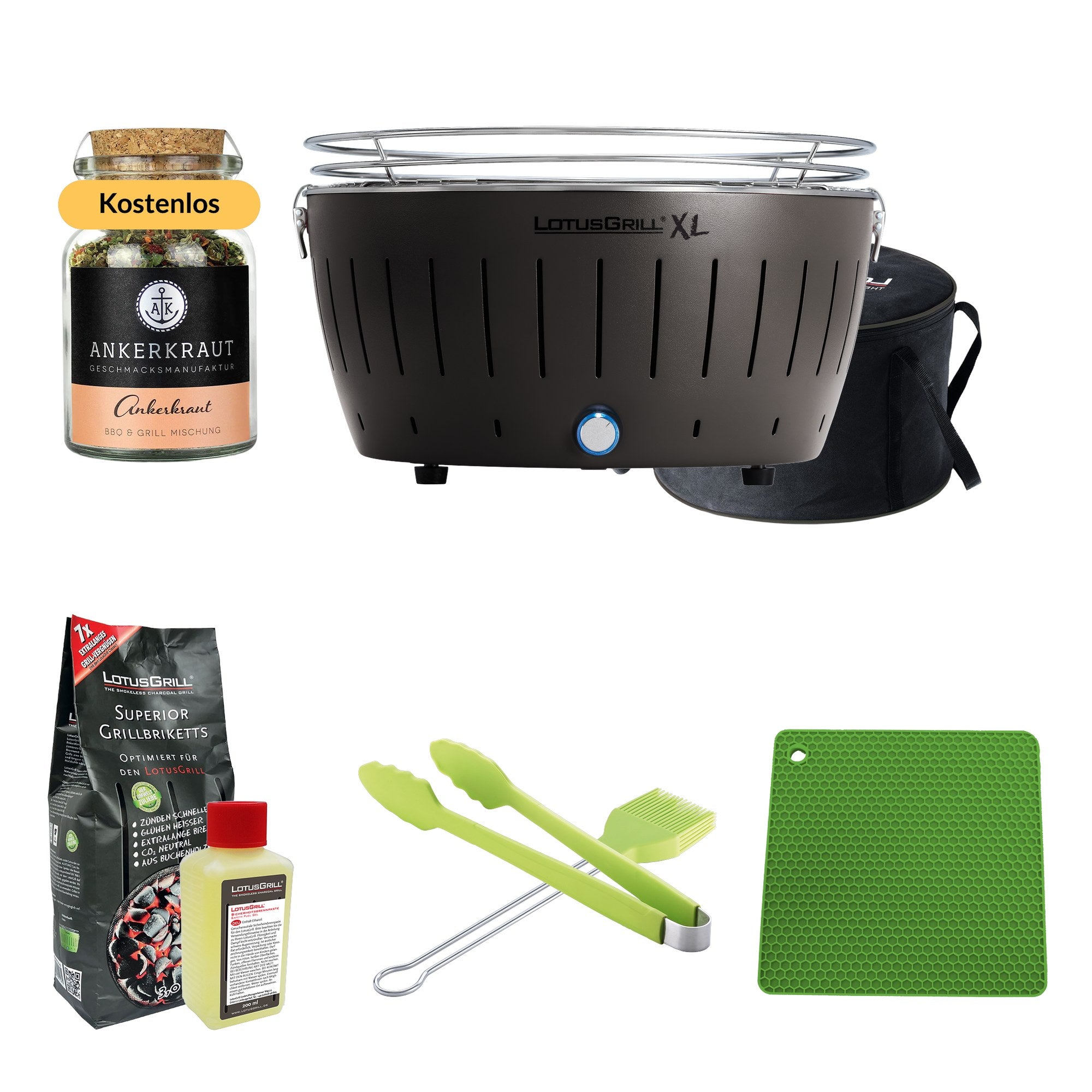 LotusGrill - Komfort-Set