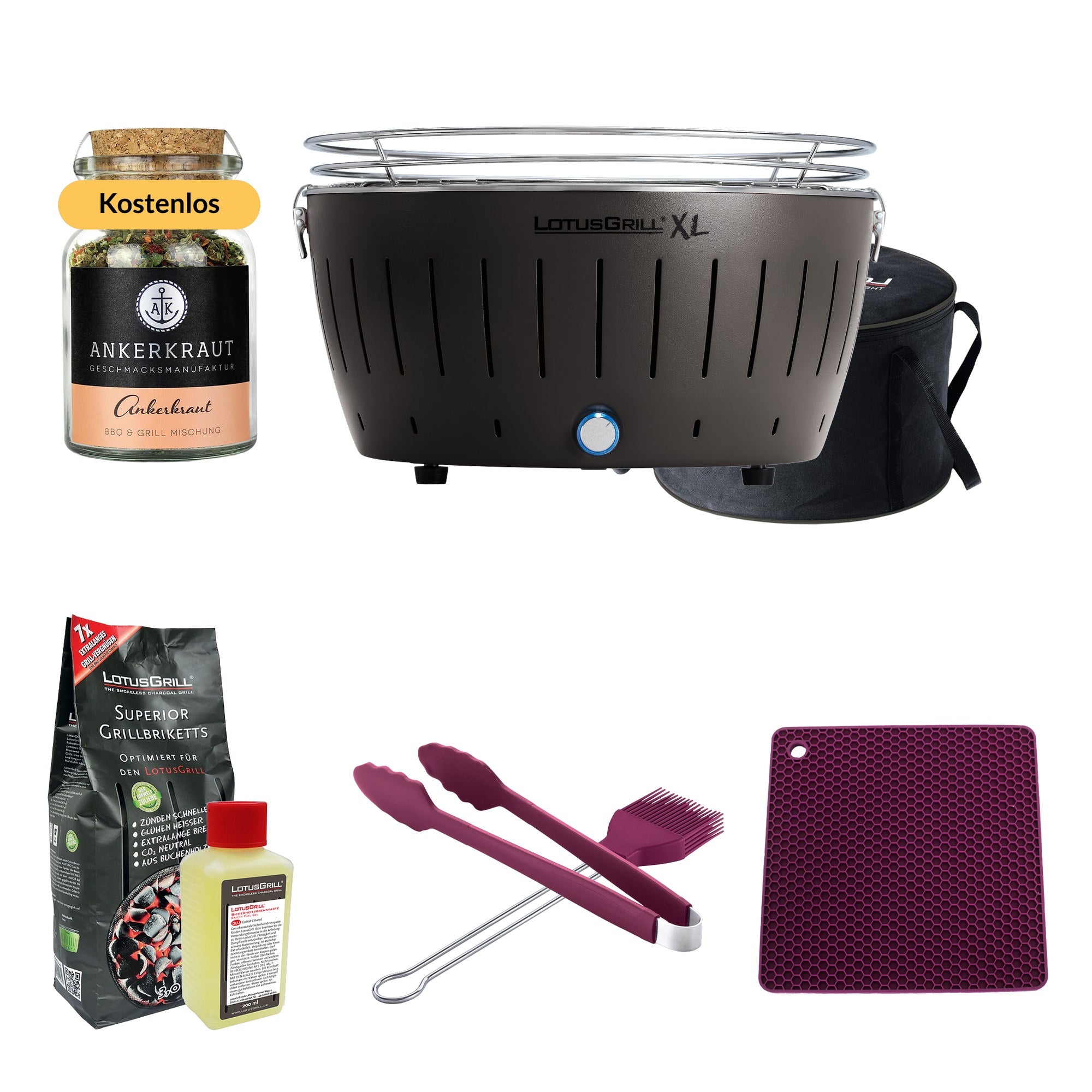LotusGrill - Komfort-Set