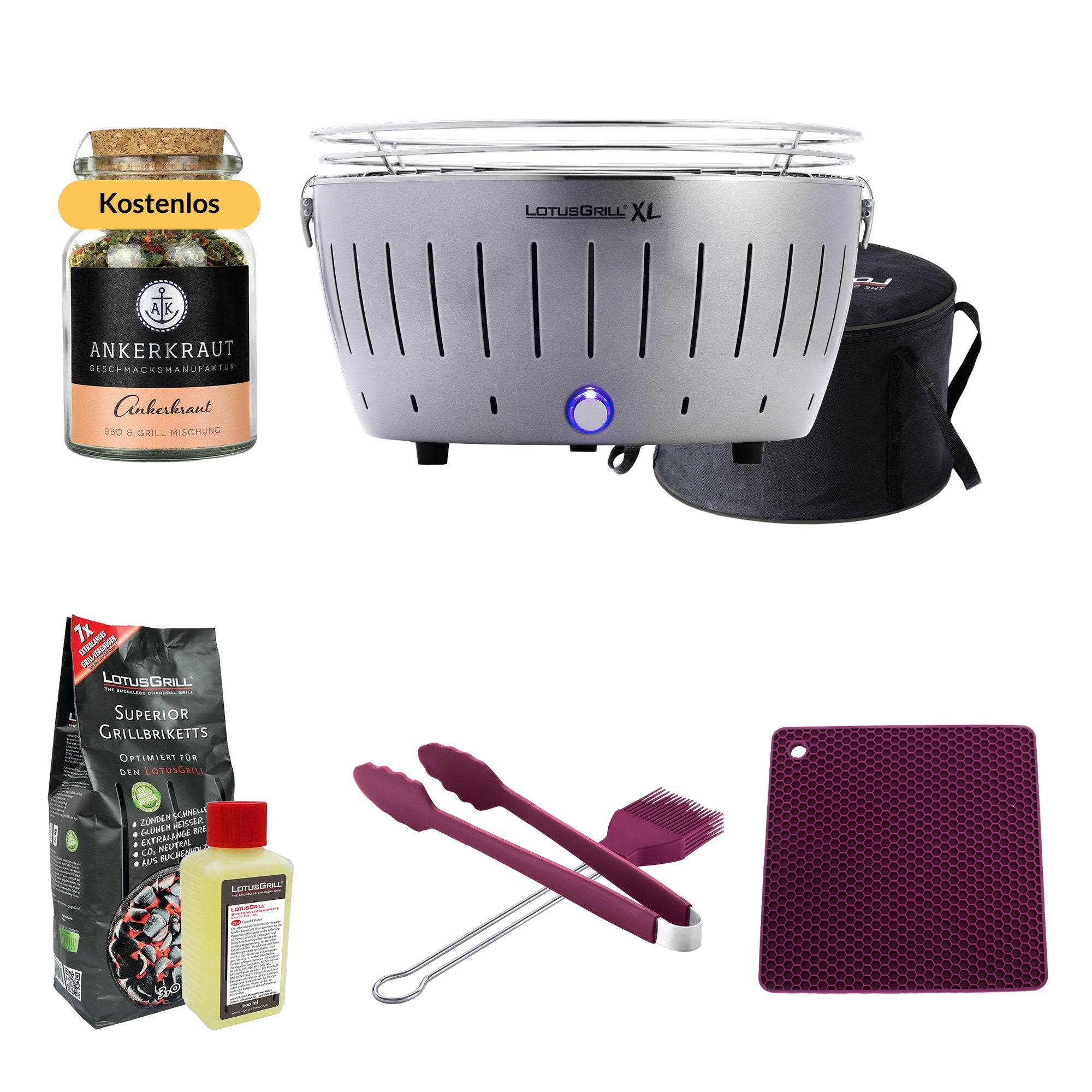 LotusGrill - Komfort-Set