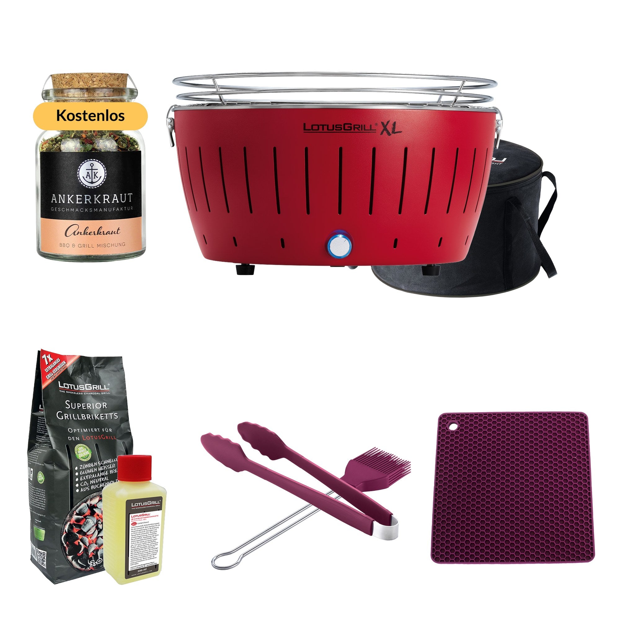 LotusGrill - Komfort-Set