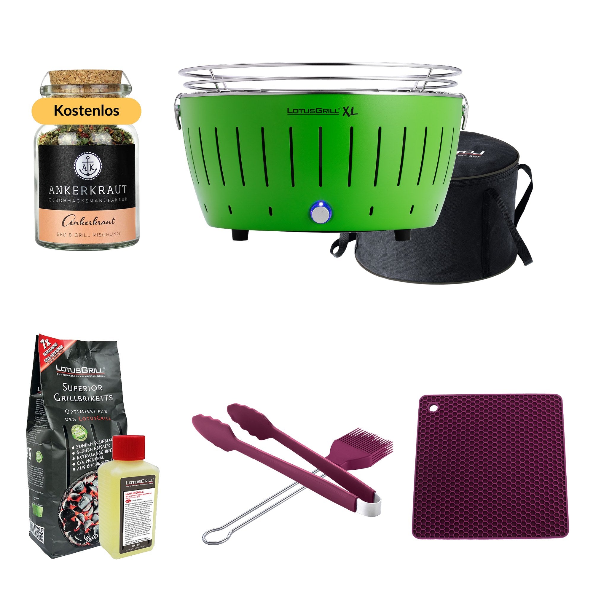 LotusGrill - Komfort-Set