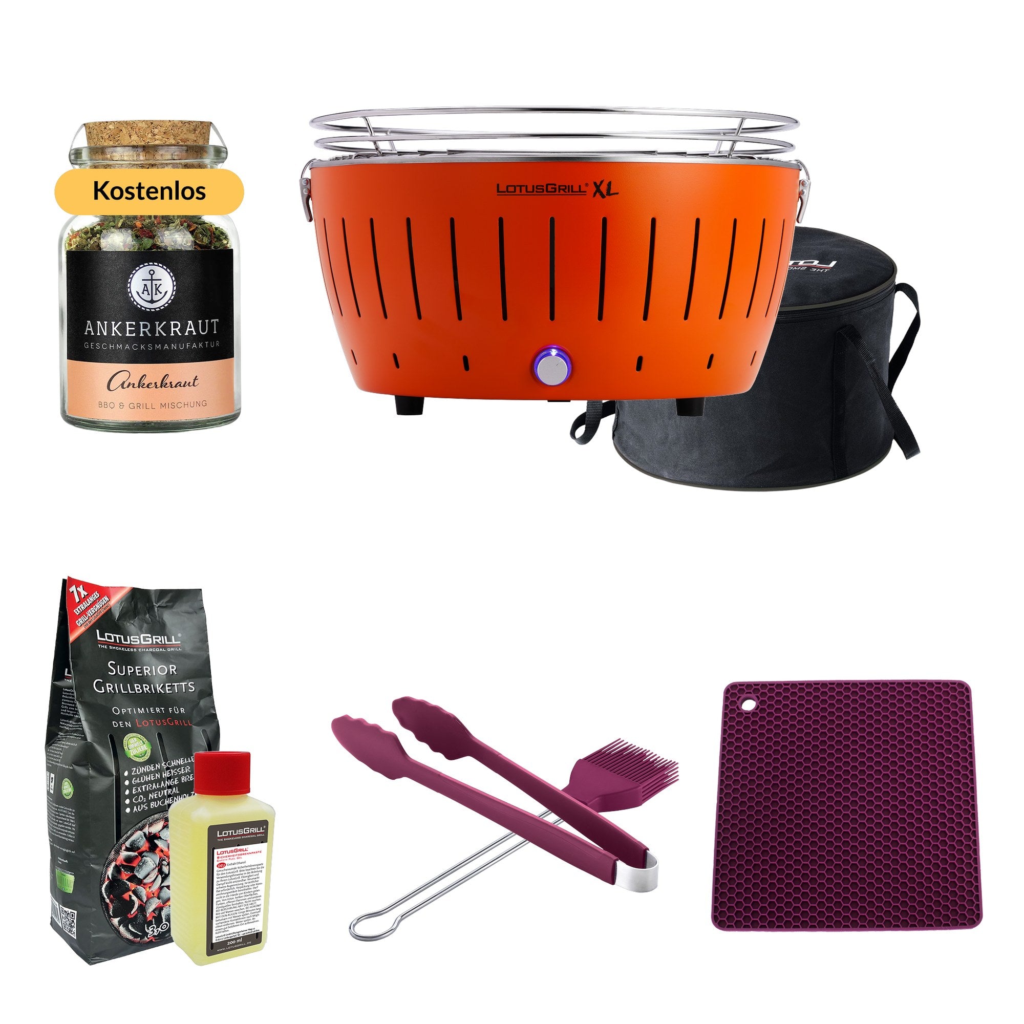 LotusGrill - Komfort-Set