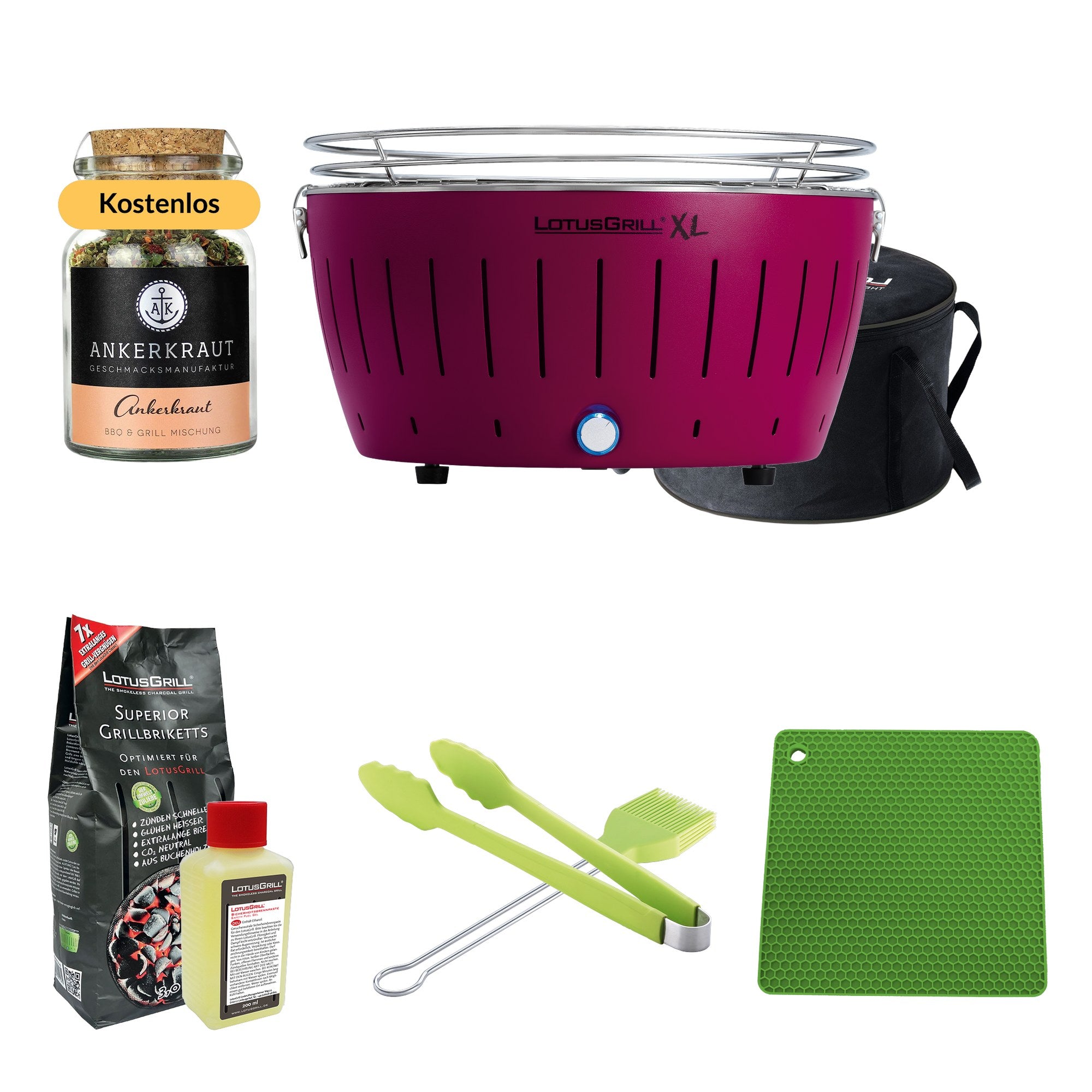 LotusGrill - Komfort-Set