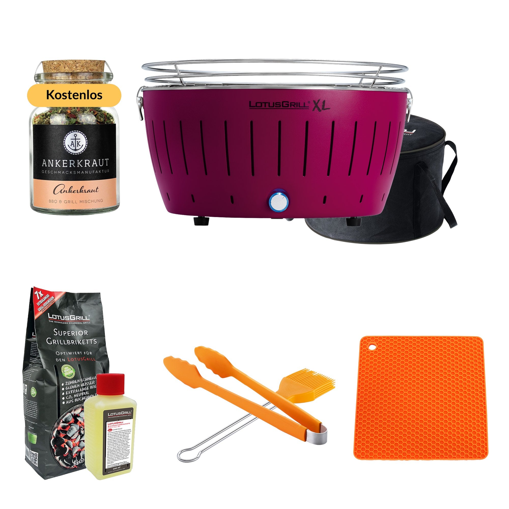 LotusGrill - Komfort-Set