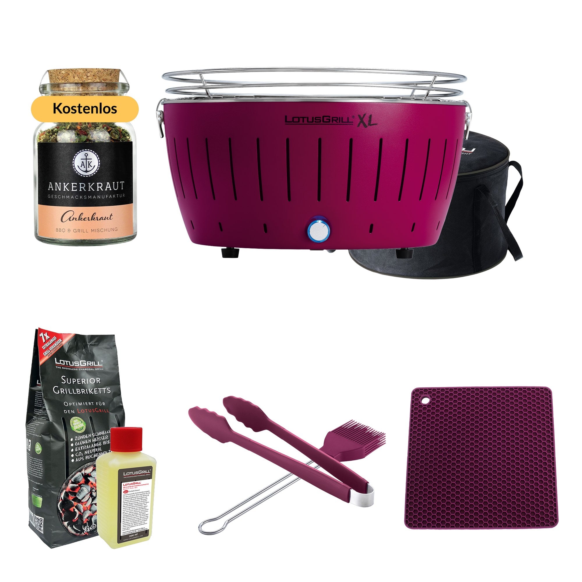 LotusGrill - Komfort-Set