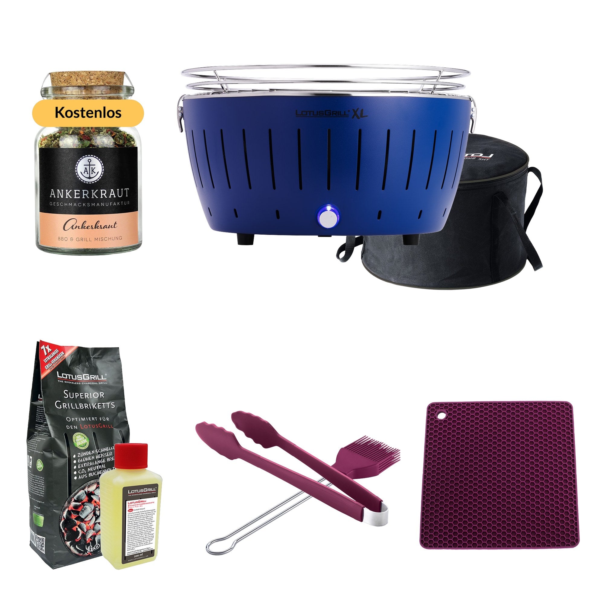 LotusGrill - Komfort-Set